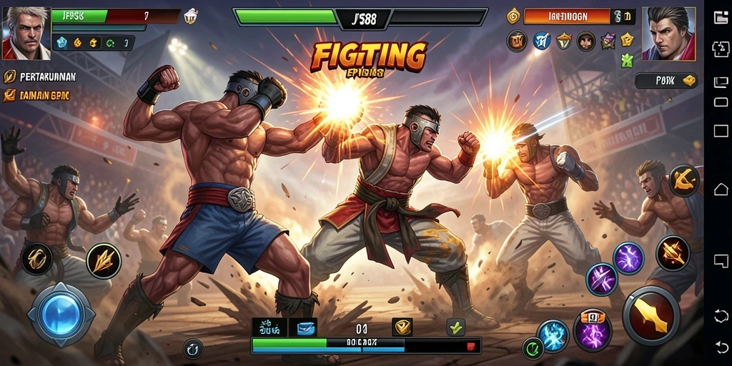 Gameplay JPS88 dengan pertarungan seru dan aksi tak terduga.