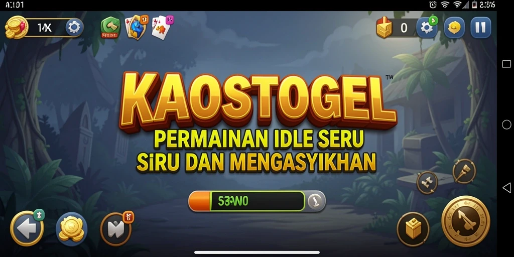 Tampilan gameplay KAOSTOGEL yang mengasyikkan dan interaktif.