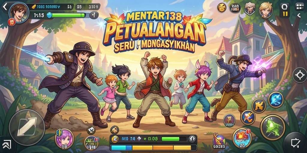 Tampilan menarik dari gameplay MENTARI138 yang penuh aksi.