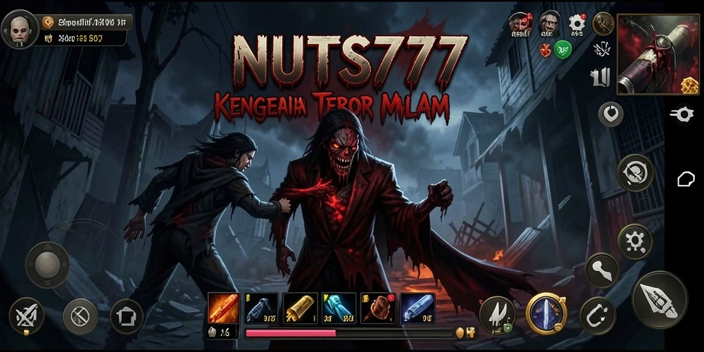 Tangkapan layar dari gameplay menyeramkan NUTS777 yang penuh ketegangan.