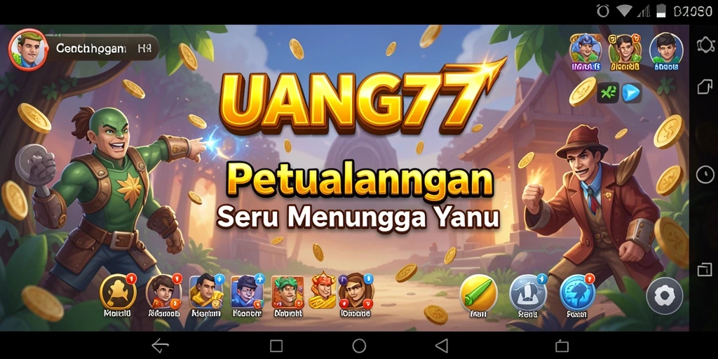 Tampilan gameplay UANG77 yang menegangkan dan penuh aksi.